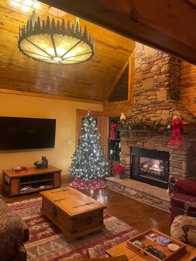 Cozy Creekfront Family Cabin-Pet Friendly -Gamerm-Hot Tub Hiawassee Ngoại thất bức ảnh