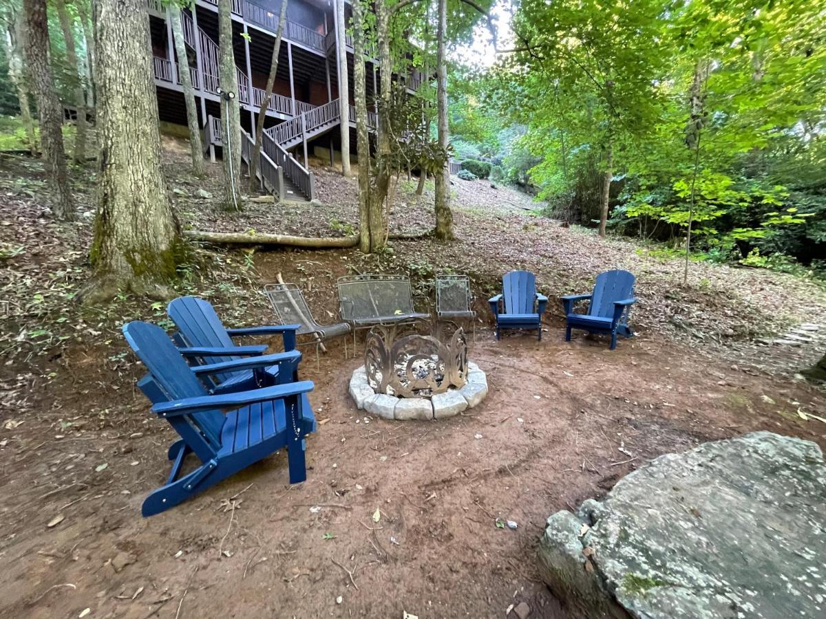 Cozy Creekfront Family Cabin-Pet Friendly -Gamerm-Hot Tub Hiawassee Ngoại thất bức ảnh